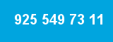 925 549 73 11 925 549 73 11